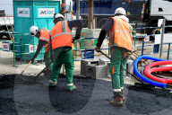 Work On The Future Tram System In Lyon