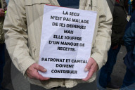 Pension Reform Protesters In Lyon