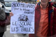 Pension Reform Protesters In Lyon