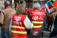 Pension Reform Protesters In Lyon
