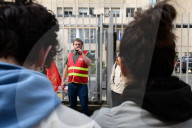 Protesters From The Cultural Sector In Lyon