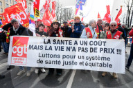Pension Reform Protesters In Lyon