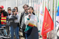 Protesters From The Cultural Sector In Lyon