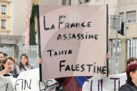 Protesters From The Cultural Sector In Lyon
