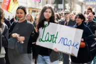 Protesters From The Cultural Sector In Lyon