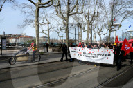 Protesters From The Cultural Sector In Lyon