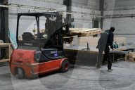 Bruno Bonnell Visits The Bois Paille Factory In Villefranche-sur-Saone
