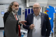 Bruno Bonnel Visits The MGA Technologies Company In Civrieux