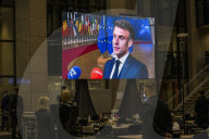 Press conferencies after EU Summit on defence spendings at European Council headquarters in Brussels, Belgium.