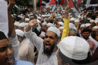 Protest In Dhaka, Bangladesh
