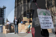 Action Of Fridays For Future For The Climate Protection In Cologne