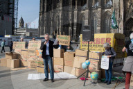 Action Of Fridays For Future For The Climate Protection In Cologne