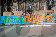 Action Of Fridays For Future For The Climate Protection In Cologne