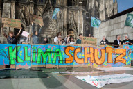 Action Of Fridays For Future For The Climate Protection In Cologne
