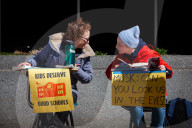 “Study-in” demonstration at Department of Education