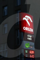 Orlen Gas Station In Warsaw