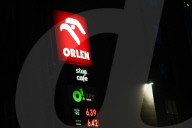 Orlen Gas Station In Warsaw