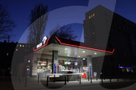 Orlen Gas Station In Warsaw