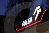 Orlen Gas Station In Warsaw