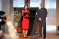Award of the Federal Cross of Merit by Baerbock