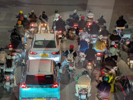 Rush Hour Traffic In Hanoi