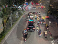 Evening Traffic In Hanoi
