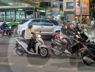 Evening Traffic In Hanoi