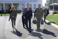 DC: Sec of Def Hegseth hold a White House gaggling