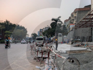 Construction Site In Hanoi
