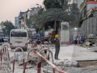 Construction Site In Hanoi