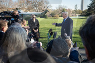 Trump departs White House on Marine One, March 21, 2025