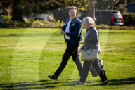 Trump departs White House on Marine One, March 21, 2025