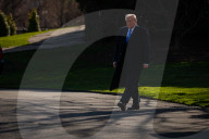 Trump departs White House on Marine One, March 21, 2025