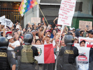 March Against Contract Killings, Murders, And Violence In Peru