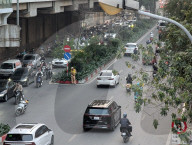 Road Traffic In Hanoi