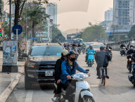 Road Traffic In Hanoi