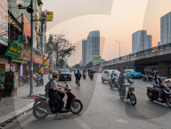 Road Traffic In Hanoi