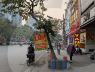Street Scene In Hanoi