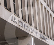 View Of The VOA Building And View Of The Department Of Education
