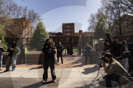 GW Students Protesting The University Not Divesting There Investments And  Letting ICE 