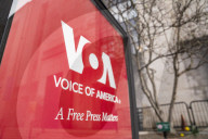 View Of The VOA Building And View Of The Department Of Education