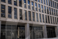 View Of The VOA Building And View Of The Department Of Education