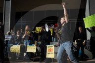 Anti-DOGE demonstration at Department of Education