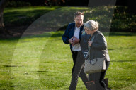 Trump departs White House on Marine One, March 21, 2025