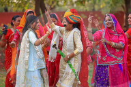 Traditional Bindori Procession Ahead Of Gangaur Festival In Jaipur  