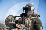 Drone Trial Of A Military Unit Of The Ukrainian Army