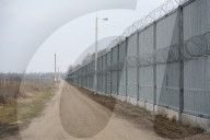 Polish Prime Minister Donald Tusk Visits Troops At The Polish-Belarusian Border