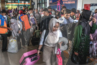 Eid Al-Fitr Homecoming Exodus In Indonesia