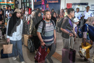 Eid Al-Fitr Homecoming Exodus In Indonesia