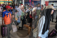 Eid Al-Fitr Homecoming Exodus In Indonesia